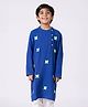 Somersault Cotton Full Sleeves Pinwheel Embroidered Kurta - Blue