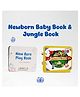 Newborn Baby Book& Board Book in The Jungle-English