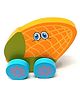 A&A Kreative Box Wooden Mini Rolling Car (Sweet Corn)