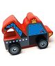 A&A Kreative Box Mini Police Crane Car-Wooden
