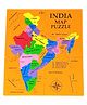 A&A Kreative Box Eva Foam India Map Puzzle 30 Pcs (Available in Assorted Colours )