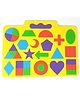 A&A Kreative Box Eva Foam Shapes and Fractions Puzzzle -30 Pcs (Available in Assorted Colours)