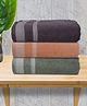 Athom Living Premium Cotton Bath Towel Pack of 3