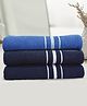 Athom Living Arrow Designed Soft Textured  Premium Quality Bath Towel for Your Bathroom - Pack of 3