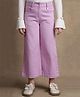 One Friday Solid Flared Jeans - Lilac