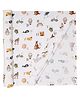 CUGO Bamboo Cotton Muslin Swaddle - Alphabet