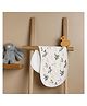 CUGO Bamboo Cotton Muslin Burp Cloth - Dreamy Whale