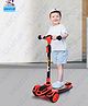 NIYAMAT Kick Scooter for Ages 3+,Kid, Teens & Adults Max Load 75KGS Foldable, Lightweight, Big Wheels for Kids, E-scooter Skating Board | Kids Scooty