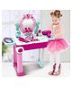 NIYAMAT 2 in 1 Beauty Vanity Makeup Toy for Girls Makeup Kit Car Set - Multicolour