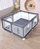 Dino Printed Playpen - Grey