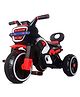 Kidsmate Ranger Bike Pedal Tricycles for Kids 1 to 3 years| Kids Cycle with Musical Horn, Lights, EVA Wheels & Push Handle | Baby Cycle | Fun Outdoor Cycle for Kids for 2 years | Black/Red