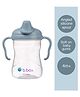 b.box Soft Spout Sipper Cup for Babies, Leakproof, interchangeable lids 240ml - Pastel Blue