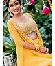 Zindura Alloy Pearls Gold-plated Chuda Bangles set for Girls and Women ( Yellow, 2.8 )
