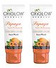 OxyGlow Herbals Papaya Deep Cleaning Face Wash | Exfoliates, Cleanses &Moisturises | 100 g(Pack of 2)