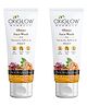 OxyGlow Herbals Ubtan Face Wash with Turmeric, Saffron & Almond |Tan Removal For all Skin Type | 100g(Pack of 2)