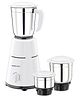 Bajaj 500 Watt GX-1 Mixer Grinder with 3 Jars- white