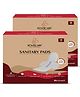 Senzicare Ultra Thin Breathable Sanitary Napkins XL Sanitary Pad (Pack of 16)