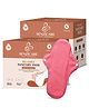 Senzicare Reusable Sanitary Cloth Pads for Women (6 Regular Pads+2 Overnight Pad) Washable Sanitary Pad (Pack of 8)