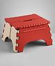 Non-Slip Folding Stool - Red