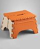 Non-Slip Folding Stool - Orange