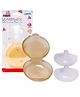 Adore Embrace Premium Super Soft Silicon Breast Shield with Storagr Case-1 Pair (Beige)