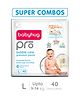 Babyhug Pro Bubble Care Premium Pant Style Diaper Large Size - Pack of 20 Pieces