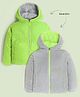 Cherry Crumble By Nitt Hyman Full Sleeves Solid Reversible Jacket - Multi Colour