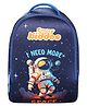 Smily kiddos 6 L Preschool backpack Space Theme Blue- Height 10 Inch