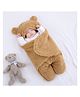 Brandonn Hooded Supersoft Wearable Wrapper - (Color May Vary)