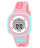 KIDSUN Hello Text  Detailed Multi Function Strap Digital Watch - Pink