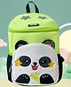 Cots and Cuddles Cute 3D Panda Design Backpack for Kindergarten Kids (Green) - 11 Inch