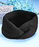 Vogue Hair Accessories Woollen Stretchable Headband Hairband - Black