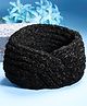Vogue Hair Accessories Woollen Stretchable Headband Hairband - Black