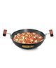 Futura Hard Anodised 3.25 mm Deep-Fry Pan (Kadhai) 1.5 Ltr, 22 cm