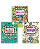 Activity Workbook Ages 9+ Set of 3 books Grammar Galaxy English Clever Calculators Maths Wonder Wizards Science - English