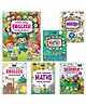 Activity Workbook Ages 9+ & 10+ Set of 6 books Grammar Galaxy English Clever Calculators Maths Wonder Wizards Science - English