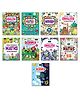 Activity Workbook Ages 9+ 10+ & 11+ Set of 9 books Grammar Galaxy English Clever Calculators Maths Wonder Wizards Science - English