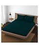 Trance Home Linen 400TC King Elastic Fitted Bedsheet 2 Pillow Covers - Teal