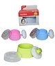 Cozy Vibes Baby Soft Powder Puff Box, Baby Powder Puff with Case for New Born Babies, Polyester Fibre Powder Puff & Case for Babies-Pack of 1- Color May Vary