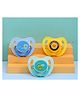 COZY VIBES Baby Print Pacifier Cartoon Print Silicone Sleeping Pacifier Newborn Baby Pacifier- PACK OF 1- COLOR MAY VARY