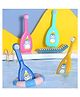 COZY VIBES Cartoon Children Wangen Hair Toothbrush Soft Bristle Toothbrush Baby Teeth Care Small Brush Head Toothbrush- pack of 1- Color May Vary