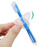 Cozy Vibes High Quality Food Grade Silicone Soft Kids Teether Training Toothbrushes Infant Toothbrush- Pack of 1- Color May Vary