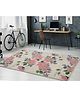 Saral Home Safa PET Yarn Hand Tufted Carpet - (Beige,150X210 cm)