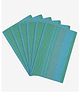 Saral Home Cotton 6 Pieces Table Mat - (34x45 cm, Green)