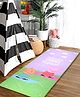 Peppa Kids Yoga Mat Non Slip, All Purpose Fitness and workout Mat for Boys * Girls. Features Peppa and Friends Size : 7mm Thickness