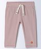 Milou Cotton Solid Bio Washed Pajama - Light Pink