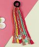 Asthetika Boho Style Braided Hair Tie - Red