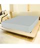 The Little Lookers Waterproof Mattress Protector - Breathable Fitted Sheet Pad Bed Cover with Elastic Band, Fitted 14' Deep - Grey
