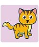 Unna Motif Wooden Handcrafted Activity Kit- 4 in 1 Cat Puzzle - 21 Pieces