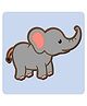 Unna Motif Wooden Handcrafted Activity Kit- 4 in 1 Elephant Puzzle - 8 Pieces